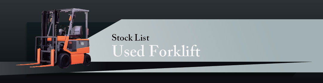 Stock List Used Forklift