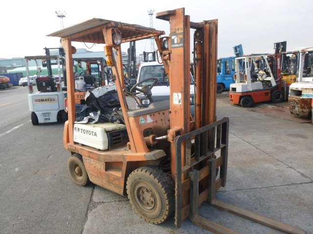USED GASOLINE/LPG FORKLIFT TOYOTA 4FG15 43937 (F.UCHIYAMA
