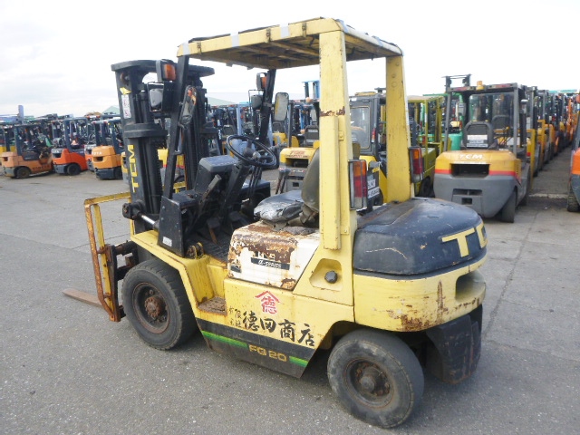 TCM フォークリフト FG20N14 本体 USED GASOLINE/LPG FORKLIFT TCM FG20N14 23A20262 (F.UCHIYAMA & CO