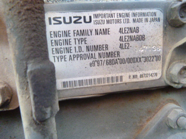 USED TRACKED EXCAVATOR HITACHI ZX40U HCM1LD00C00005198 (F