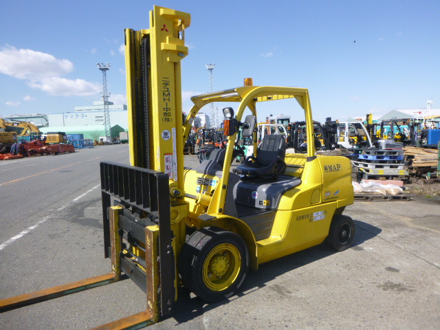 USED DIESEL FORKLIFT MITSUBISHI FDE50NT F28D-50041 (F