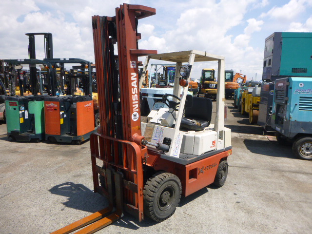 USED GASOLINE/LPG FORKLIFT NISSAN H01A15 003711 (F.UCHIYAMA