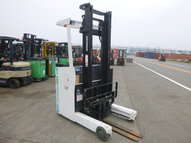 USED REACH TRUCK FORKLIFT UNICARRIERS FRB15-8 7B030833 (F