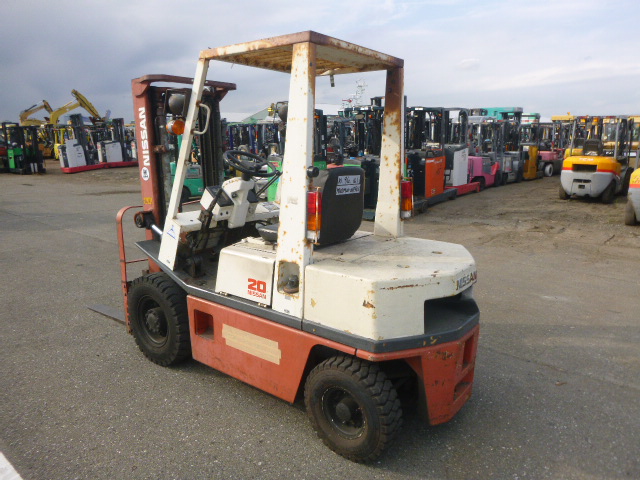 USED GASOLINE/LPG FORKLIFT NISSAN PH02M20 008961 (F.UCHIYAMA