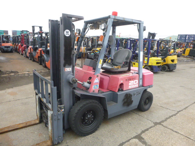 USED GASOLINE/LPG FORKLIFT NISSAN PJ02M20 121474 (F.UCHIYAMA