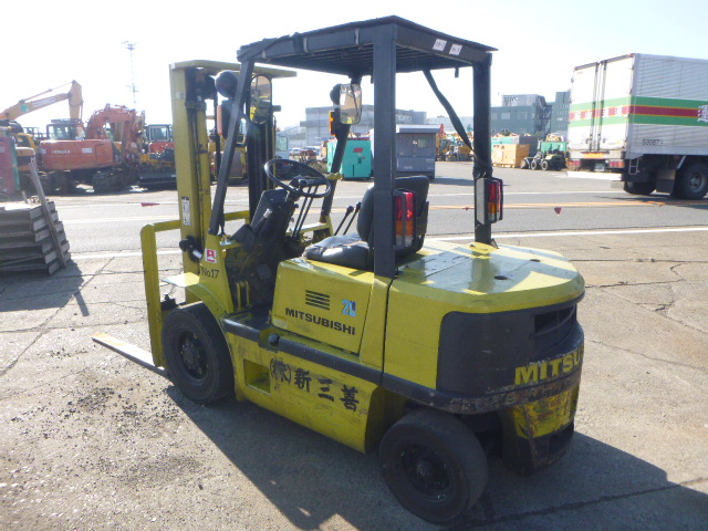 USED GASOLINE/LPG FORKLIFT MITSUBISHI KFG20 KF4A-00530 (F USED GASOLINE/LPG FORKLIFT MITSUBISHI KFG20 KF4A-00530 (F