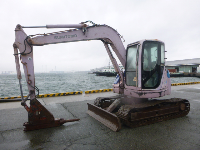 USED TRACKED EXCAVATOR SUMITOMO SH75X-2 1469 (F.UCHIYAMA