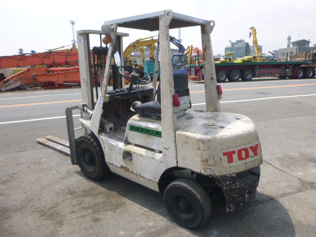 USED GASOLINE/LPG FORKLIFT TOYOTA 40-2FG25 12137 (F.UCHIYAMA
