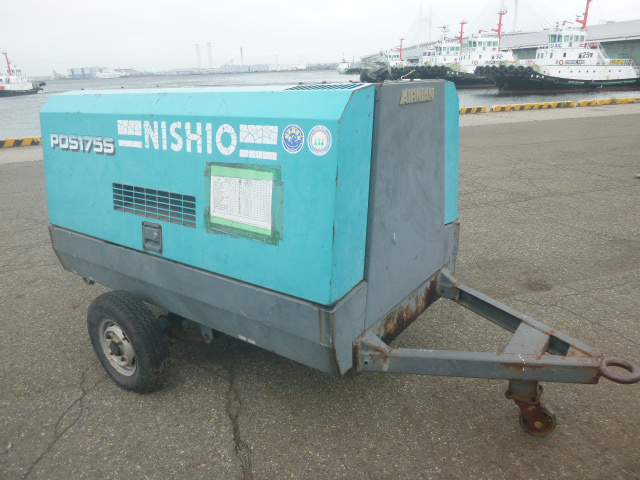 USED COMPRESSOR AIRMAN PDS175S 53-4B10181 (F.UCHIYAMA & CO