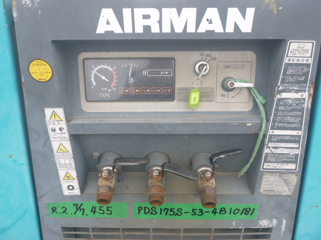 USED GENERATOR AIRMAN SDG25S-7B1 1237B12821 (F.UCHIYAMA & CO