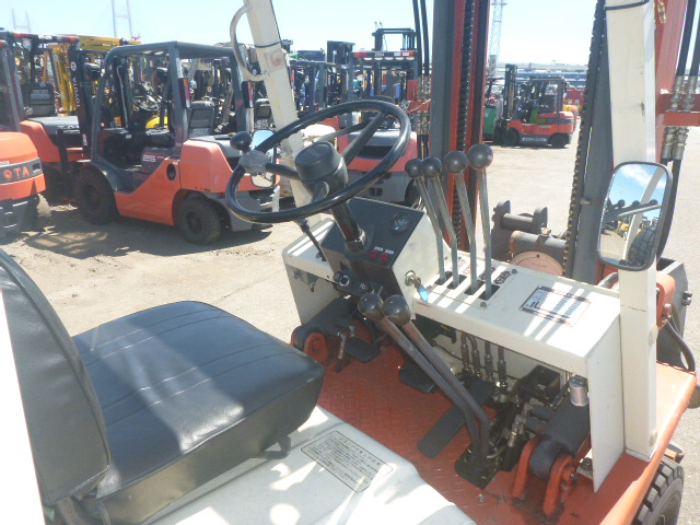 USED GASOLINE/LPG FORKLIFT NISSAN PF02M25 025868 (F.UCHIYAMA
