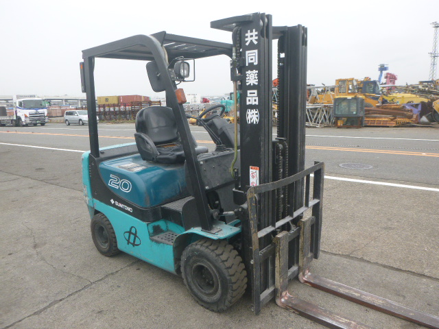 USED GASOLINE/LPG FORKLIFT SUMITOMO 03FG20PAXEGD G1K-01119