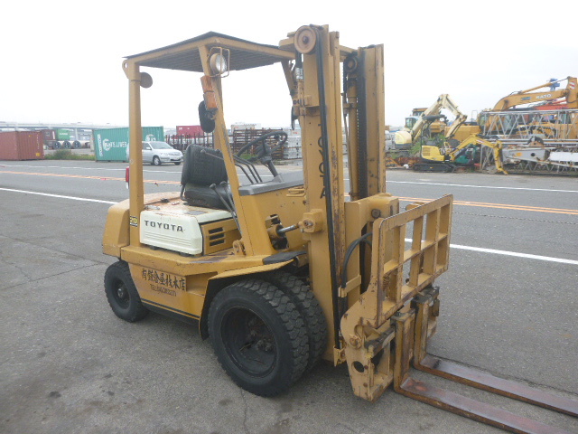 USED GASOLINE/LPG FORKLIFT TOYOTA 3FG20 12886 (F.UCHIYAMA