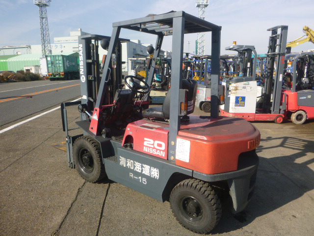 USED GASOLINE/LPG FORKLIFT NISSAN PJ02A20 113888 (F.UCHIYAMA