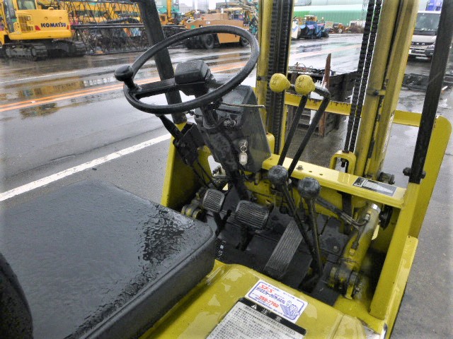 USED GASOLINE/LPG FORKLIFT MITSUBISHI FG14 F25-31268 (F