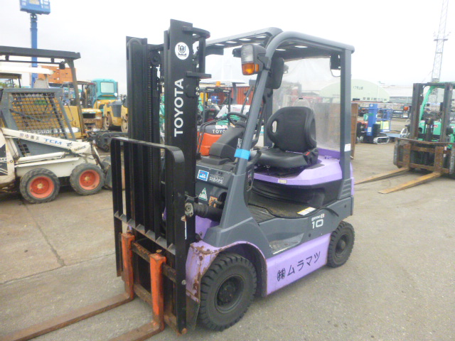 USED COUNTER BALANCE FORKLIFT TOYOTA 8FB10 24475 (F.UCHIYAMA & CO.,LTD.)