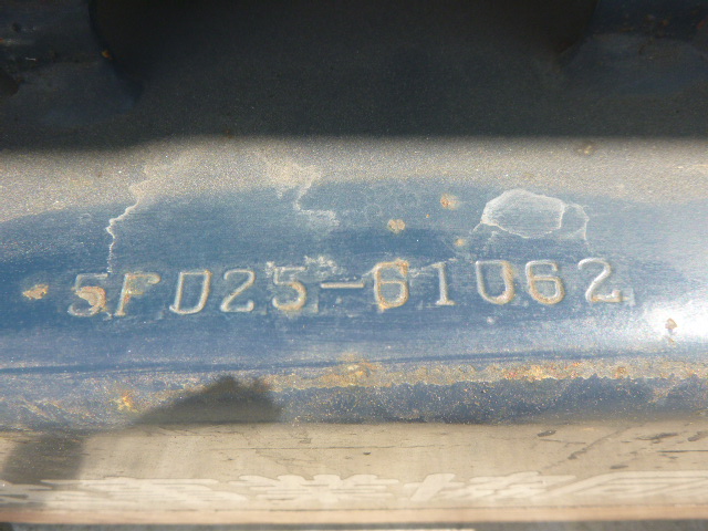 USED DIESEL FORKLIFT TOYOTA 02-5FD25 61062 (F.UCHIYAMA & CO.,LTD.)