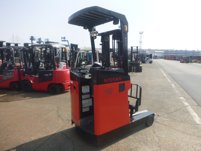 USED REACH TRUCK FORKLIFT NISSAN K1R1F13 R1H-02187 (F.UCHIYAMA & CO.,LTD.)