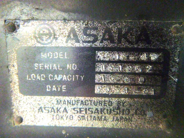 USED TURRET TRUCK ASAKA TF10-4S 101052 (F.UCHIYAMA & CO.,LTD.)