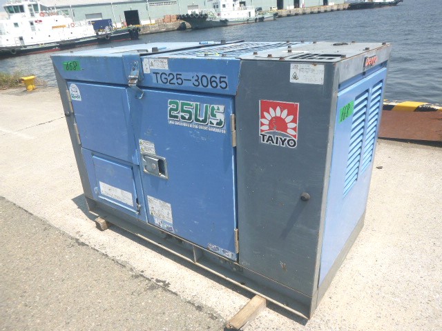 USED GENERATOR DENYO DCA-25USI3 3865051 (F.UCHIYAMA & CO.,LTD.)