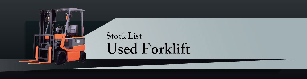 Stock List Used Forklift